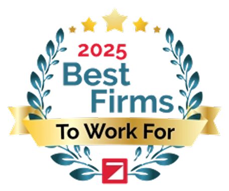 2025 Best Firms To Work For award badge